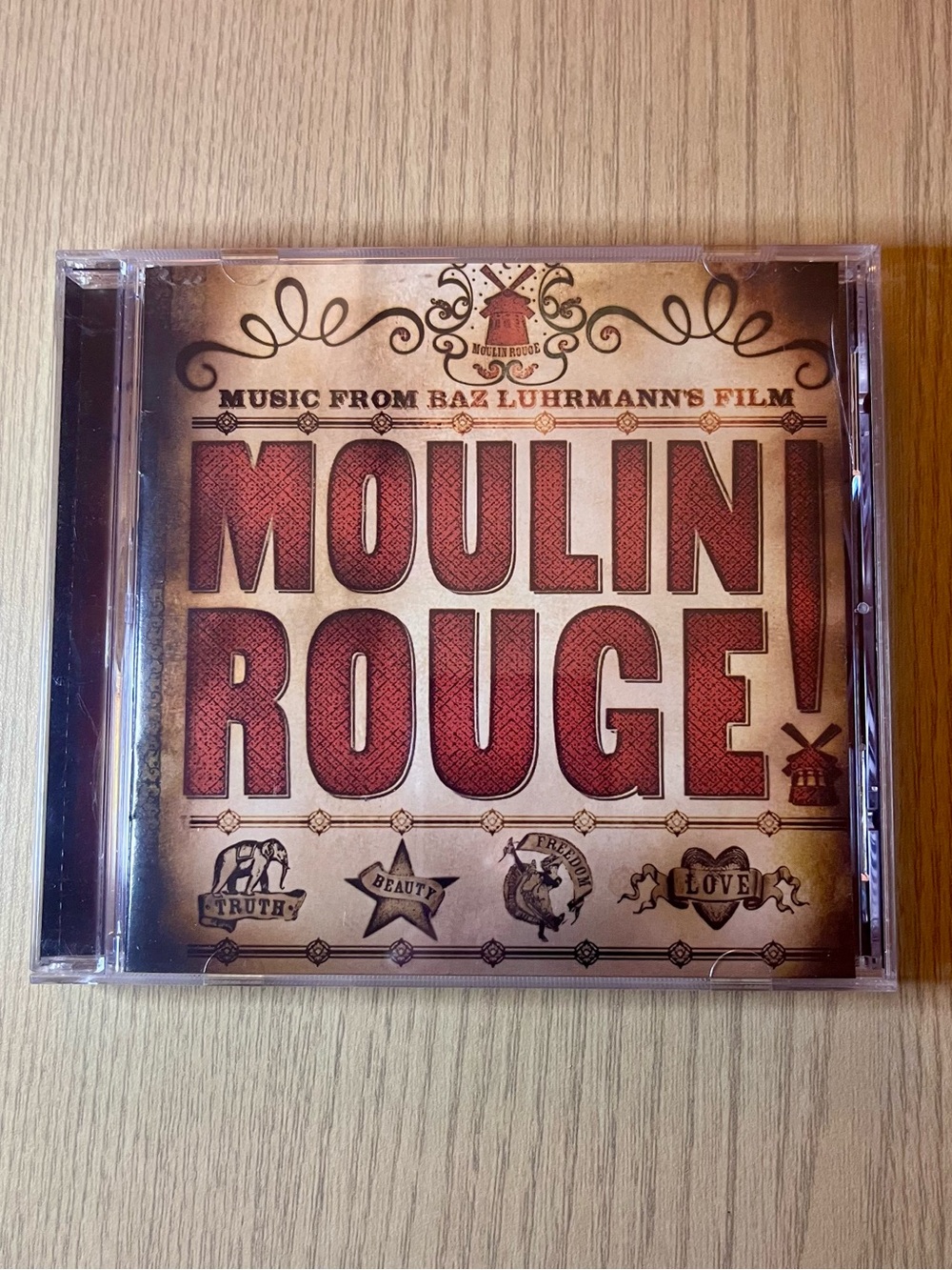Moulin Rouge Soundtrack CD 2001 Album Baz Luhrmann Film - Various Artists